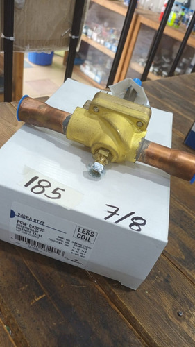 Válvula Solenoide 7/8 Emerson Soldable