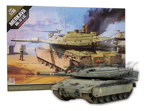 Maqueta P/armar Idf Merkava Mk.iv Lic 1/35 Academy 13227