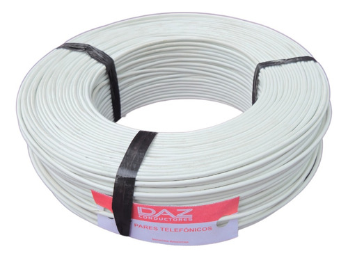 Cable Telefonico 2 Pares Rollo 100 Metros