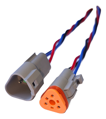 Conector Enchufe Macho Hembra Tipo Deutsch 3 Pines