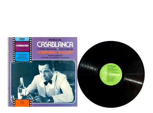 Charles Gerhardt -  Casablanca De Humphrey Bogart - Lp 1980