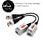 Vimvip 6 Par 12 Pcs Mini Cctv Bnc Video Transceiver Cable