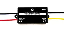 Comprar Conversor Tensão  Entrada  12v- 24v Saida 5v  3 A (au01)