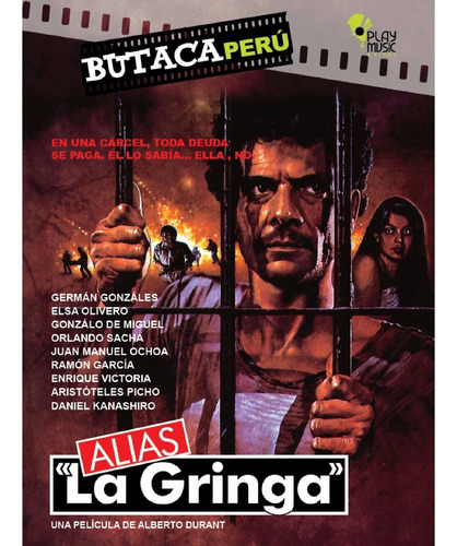 La Gringa, Dvd Original Película Peruana Butaca Perú