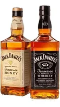 Comprar Whisky Jack Daniels N°7 1l. + Jack Daniels Honey 1l.-