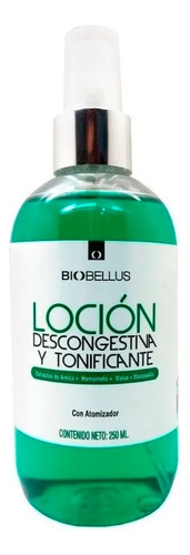  Loción Descongestiva Y Tonificante - Biobellus 250ml Fragancia Neutra Tipo de envase Botella