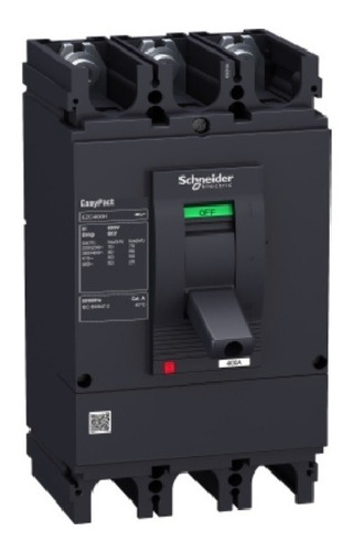 Breaker 3x400 Amp Schneider Electric Ezc400h3400n