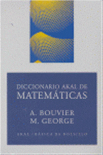 Dic,akal De Matematicas - Bouvier,a/george,m