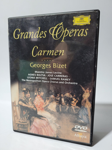 Dvd Grandes Operas: Carmen - Georges Bizet C/ Jose Carreras