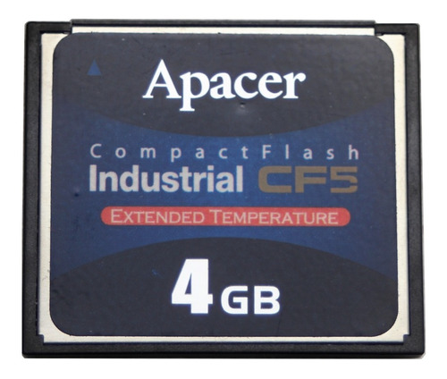 Memoria Compact Flash Apacer Industrial 4gb Alta Temp Cf5