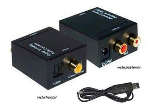 Conversor Audio Digital Optico A Rca H