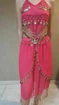 Comprar Conjunto Danzas Arabes Belly Dance Adulta Pollera Y Top