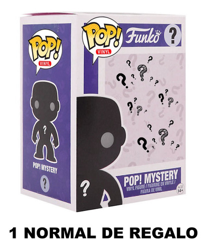 4 Pz Mystery Box Caja Misteriosa (freedy Funko, Convencion)