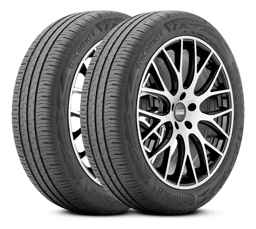 Kit 2 Pneus 185/60R15 Continental EcoContact 6 88H Aro 15