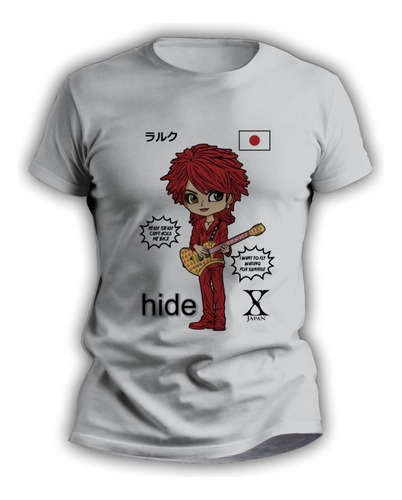 Remera Rockera Sublimadas Estampadas De Hyde X Japan - 7292