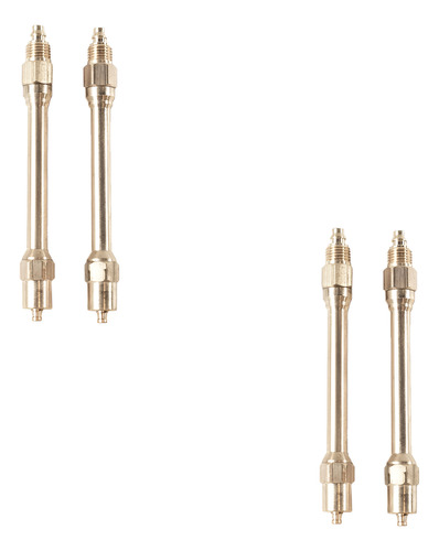 Kit 4 Vavula Inflado Larga Simil X1411.a040-3 Linea Pesada