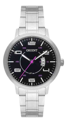 Relógio Orient Prata Feminino Analógico Aço Fbss1160 P2sx