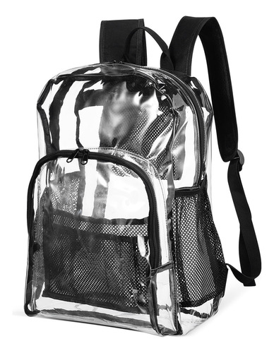Mochila Transparente, Bolsa Resistente, Bolsa Deportiva Tran