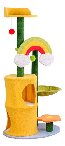 Árvore De Gatos Arranhador Brinquedo Torre Cama Toca Grande