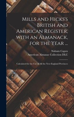 Libro Mills And Hicks's British And American Register, Wi...