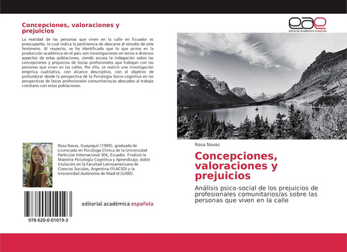 Libro:concepciones, Valoraciones Y Prejuicios: Análisis Psic