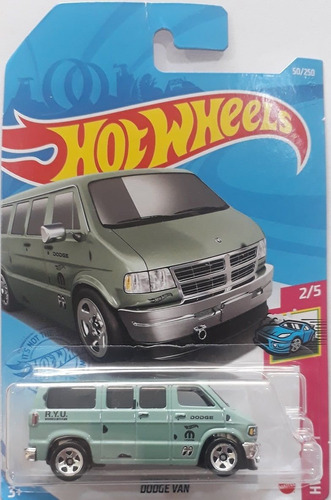 Hot Wheels Dodge Van #50 Buen Color Unica!