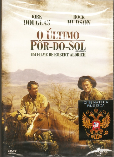 Dvd O Último Por Do Sol, Rock Hudson - Kirk Douglas 1961 +