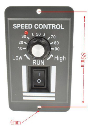 Controlador De Motor Dc12v 24v 36v 48v 10a Reversible