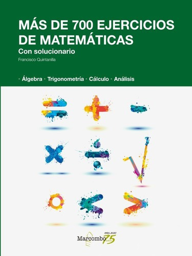 Libro Técnico Más De 700 Ejercicios De Matemáticas