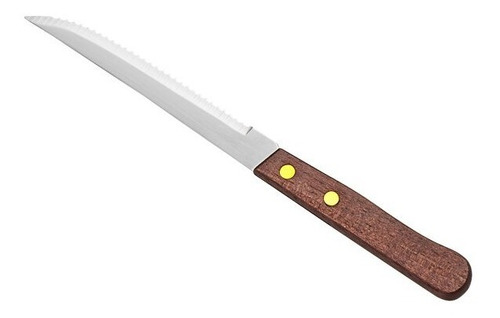 Cuchillo Sierra Mango Madera 9 Pulgadas Docena