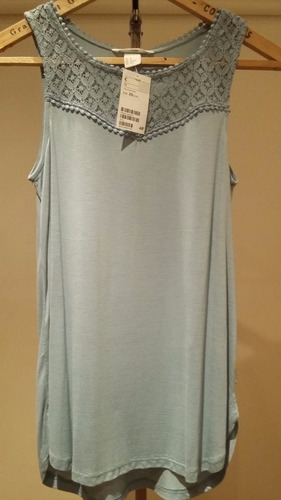 Musculosa De Mujer Celeste/modal