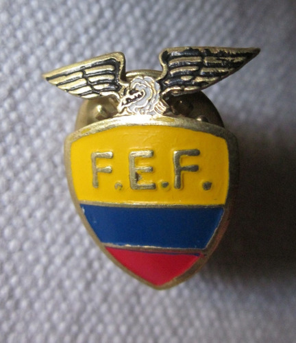 Antiguo Pins De Federacion Ecuatoriana De Futbol