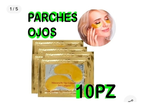 Kit 10pz Parches Colageno Ojos Labios Hidratación Facial F