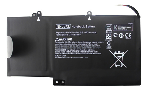 Bateria Para Ordenador Portatil Hp Pavilion N: