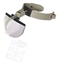 Comprar Lupa Binocular Galileo Manos Libres Luz Led Lv7460 Vincha 