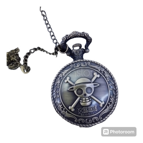 Reloj De Bolsillo One Piece Color Bronce