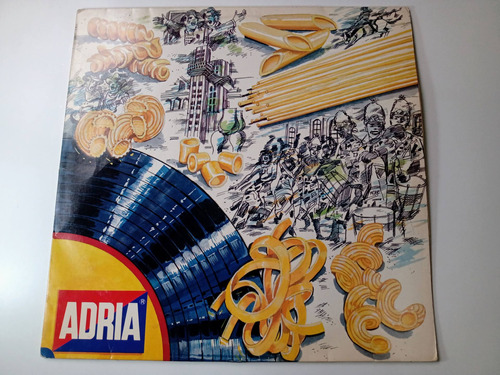 Lp Adria 1993 - Banda Beijo, Chiclete Com Banana, Timbalada