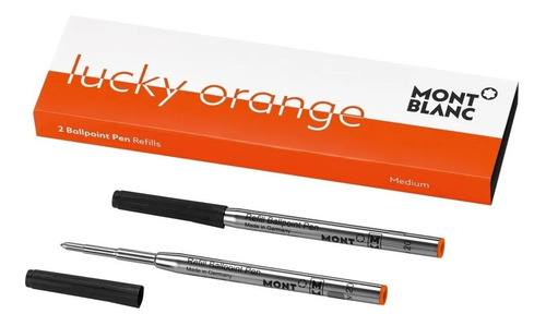 Tinta Set Repuesto Boligrafo Montblanc - M - Lucky Orange