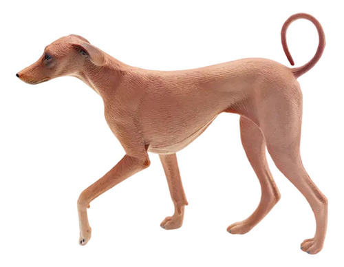 Estatua De Perros De Azawakh Figura Realista De Amarillo