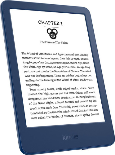 Imagen 3 de 6 de E-reader Amazon Kindle 2022 6 300 Ppi 16gb 11 Gen azul