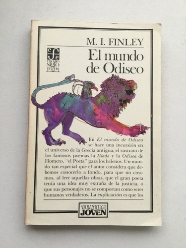 El Mundo De Odiseo M. I. Finley. Biblioteca Joven No. 6