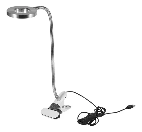 Lmpara Led Porttil Con Clip Y Ajuste De Altura.
