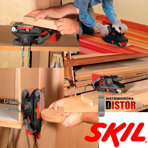 Lijadora De Banda Skil 7640 900 W, Doble Mano Manual Promo