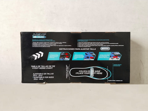 Patines Next Pro Skates Ajustables 22 Cm A 25 Cm Mx