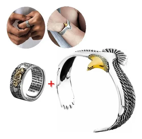 comprar * Anillo Feng Shui Pixiu Pareja Buena Suerte Lucky+ Pulsera
