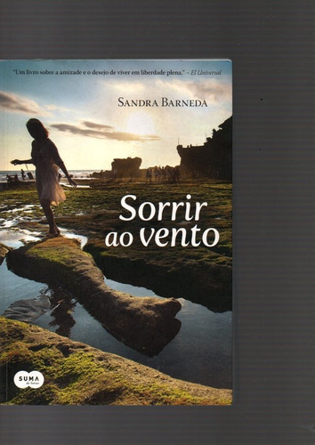Livro Sorrir Ao Vento, Sandra Berneda ,objetiva /2014 