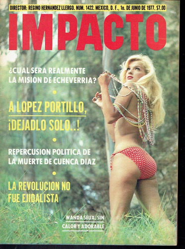 Revista Impacto Wanda Seux Sin Calor Y Adorable