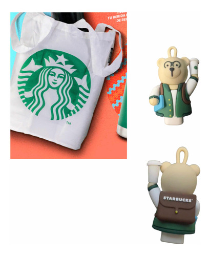 Termo Starbucks No Tote Bag + Stopper Originales