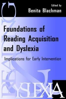 Libro Foundations Of Reading Acquisition And Dyslexia : I...