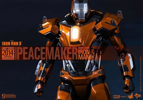 Peacemaker Mark Xxxvi Hot Toys Iron Man 3 Tony Stark